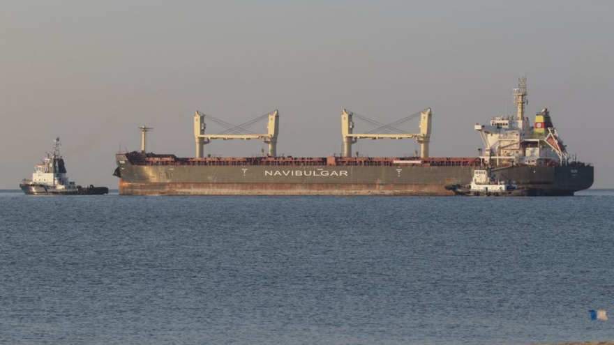 Thêm 3 tàu chở ngũ cốc rời Ukraine theo thỏa thuận với Nga